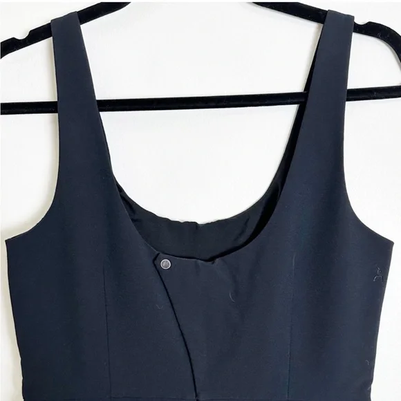 ADAY Power Suit Jumpsuit Black Pockets Extra Small - Picture 4 of 7